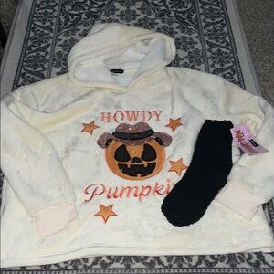 Weekending Halloween Pumpkin Sweatshirt